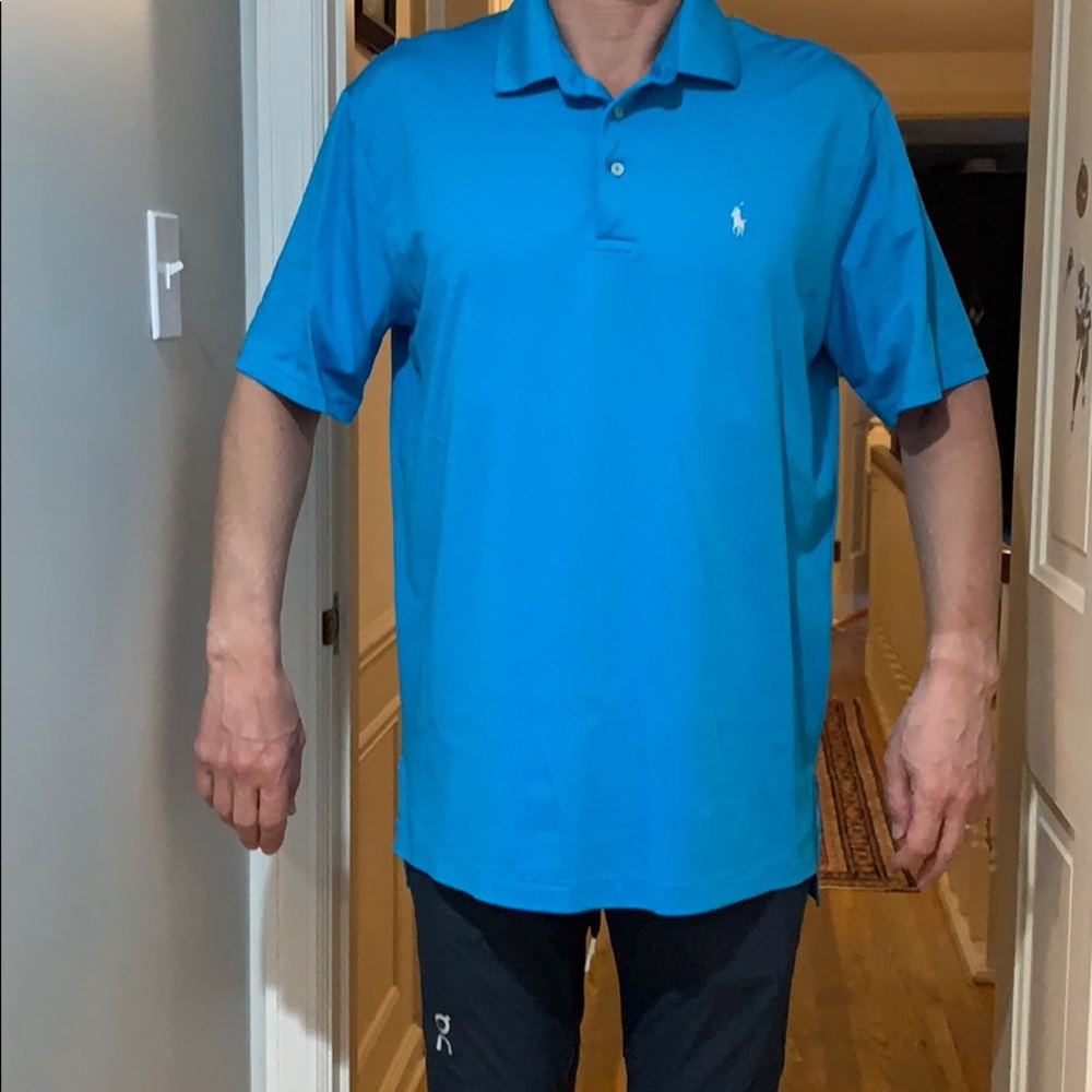 Blue Polo Golf Shirt